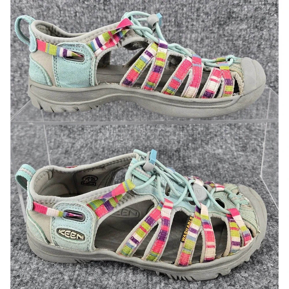 Keen Whisper Girls Sz 2 Hiking Sandals 